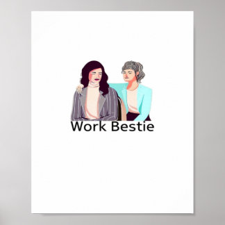 Affiche Bête de travail classique