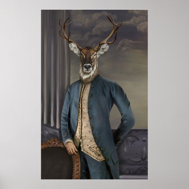 Affiche Bêtes nobles - Dandy Deer (Devant)