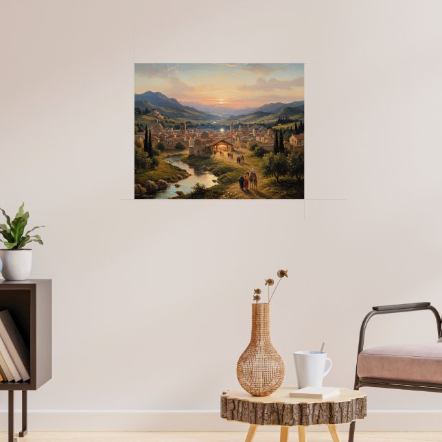 Affiche Bethlehem, Nativity Scene, (Salon 3)