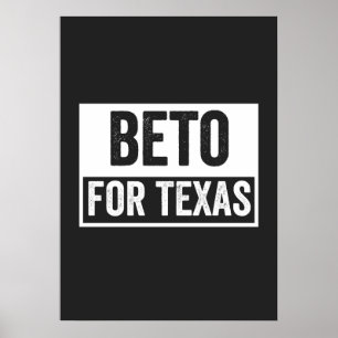 Affiche beto for Texas