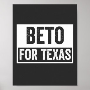 Affiche beto for Texas