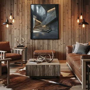 Affiche Béton & Lumière