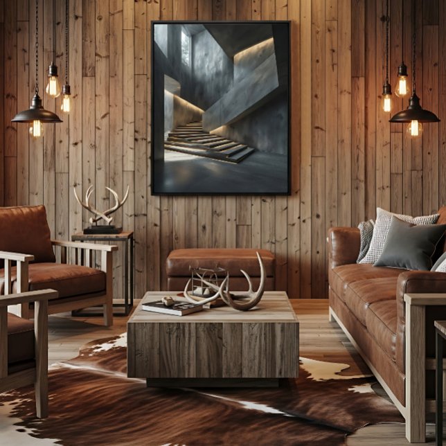 Affiche Béton & Lumière (Créateur téléchargé)