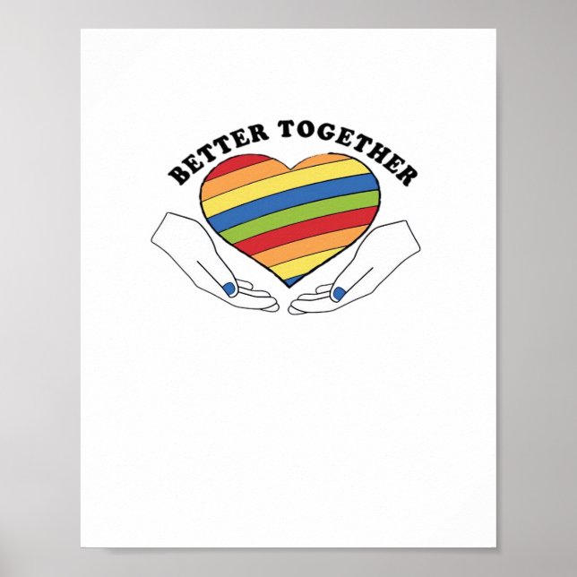 Affiche Better Together Graphics Creative Style  (Devant)