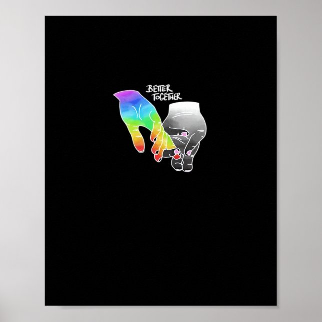 Affiche Better Together Minimal Design  (Devant)