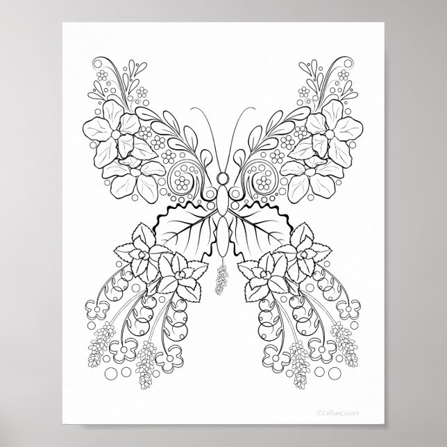 Affiche Beurre #2 Couleur détaillée (Devant)