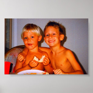 Affiche Beurre d'arachide et gelée