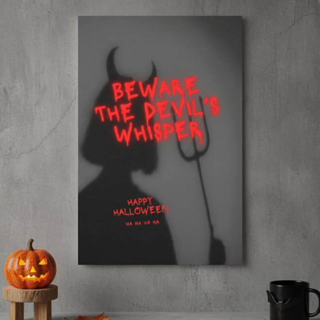 Affiche Beware the Devil's Whisper: Halloween Haunts (Créateur téléchargé)