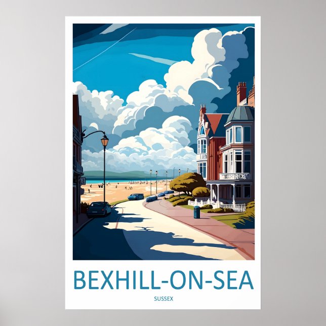 Affiche Bexhill-On-Sea 1 (Devant)