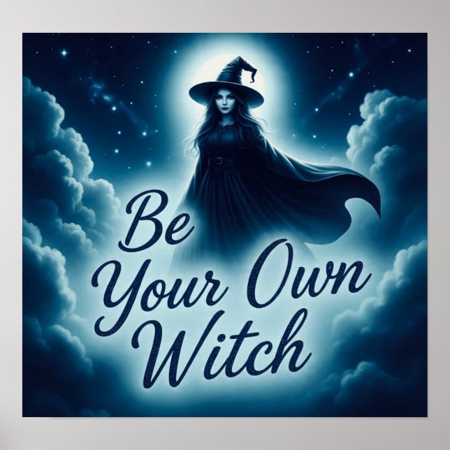 Affiche BeYourOwnWitch#2 (Devant)