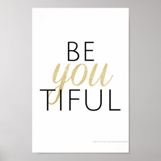 affiche beYOUtiful