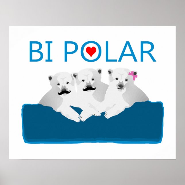 Affiche Bi Ours Polaires (Devant)