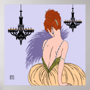 Affiche Bianca dans le lilas - copies/affiches