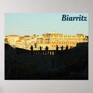 Affiche Biarritz