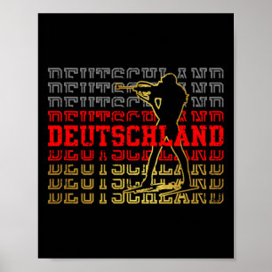 Affiche Biathlon Deutschland Allemagne