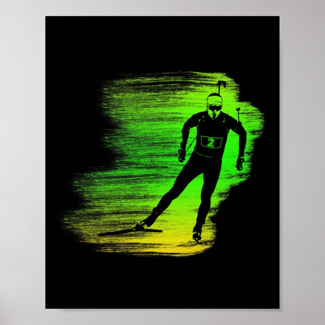 Affiche Biathlon génial (Devant)