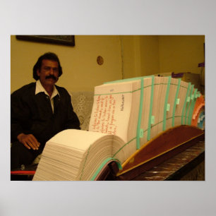 AFFICHE BIBLE ÉCRIT À LA MAIN (NT) LE PLUS GRAND AU MONDE