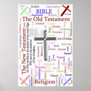 Affiche BIBLE et religion Texte connexe