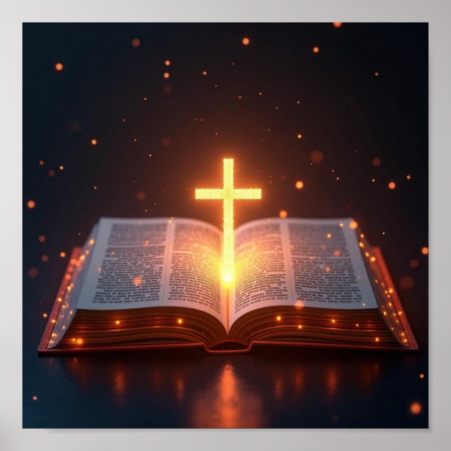 Affiche Bible ouverte (Devant)