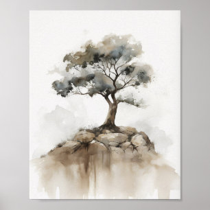 Affiche Bible Verse Imprimable - Christian Faith Mur Art