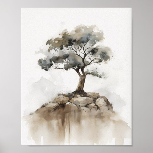 Affiche Bible Verse Imprimable - Christian Faith Mur Art (Devant)