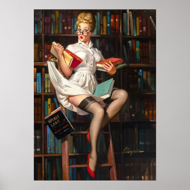 Affiche Bibliothécaire (Devant)