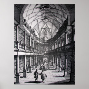 Affiche Bibliothèque de Zürich