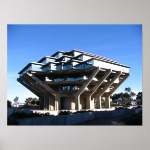 Affiche Bibliothèque d'UCSD