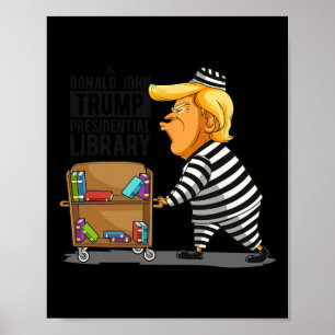 Affiche Bibliothèque Funny Grey Clic Fit