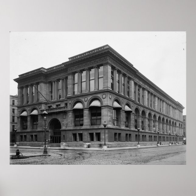 Affiche Bibliothèque publique de Chicago (Devant)