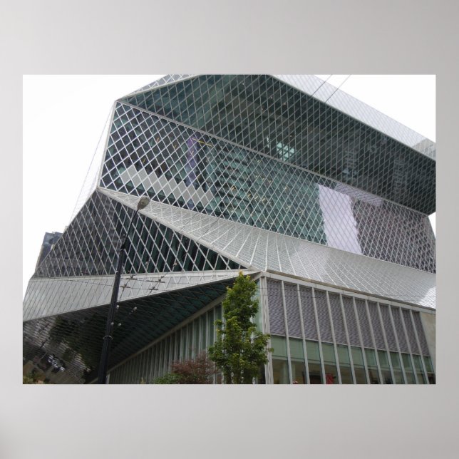 Affiche Bibliothèque publique de Seattle (Devant)