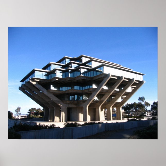 Affiche Bibliothèque UCSD (Devant)