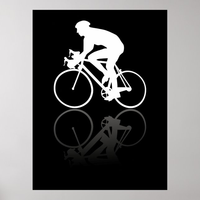 AFFICHE BICYCLISTE (Devant)