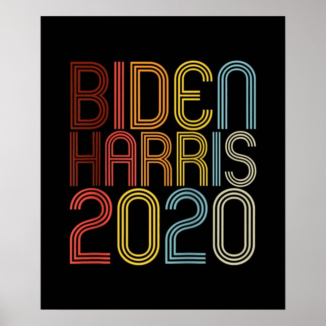 Affiche Biden Harris 2020 (Devant)