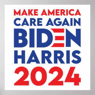 Affiche Biden / Harris - 2024 - Rendre l'Amérique à nouvea