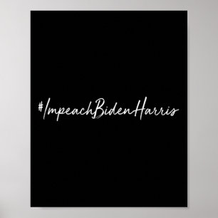 Affiche Biden Harris Funny Républicain conservateur