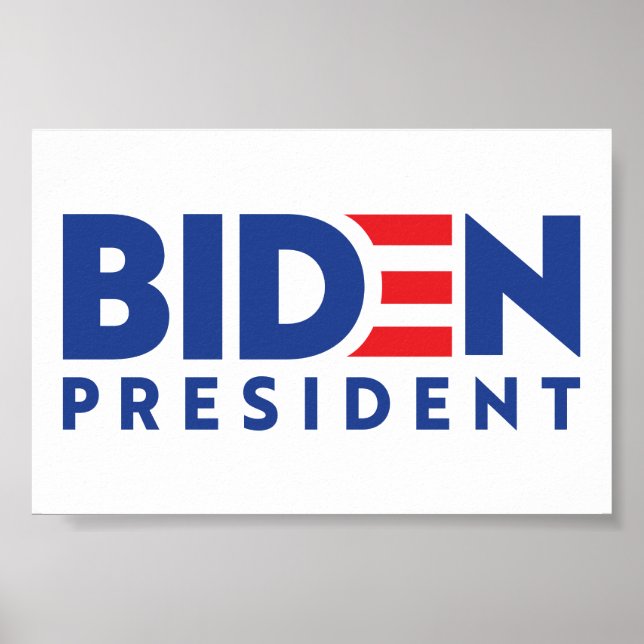 Affiche Biden Président (Devant)