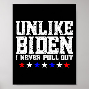 Affiche Biden sort une blague embarrassante politiquement