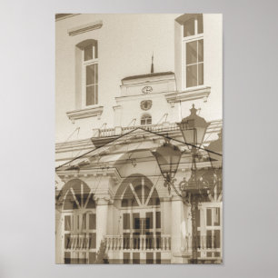 Affiche BiélБ е л а р у ь с Minsk Grodno Street Architectu