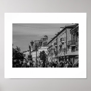 Affiche Biélorussie Беларусь Brest Брэст Architecture Affi
