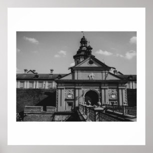 Affiche Biélorussie Беларусь Niasvizh Palais de Nesvizh Af