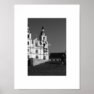 Affiche Biélorussie Б л а р у с  de Minsk  de  Cityscape L