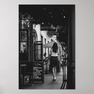 Affiche Biélorussie Grodno Paysage Urbain Architecture Urb