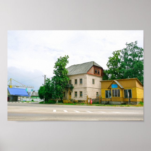 Affiche Biélorussie Slonim Life Cityscape Architecture (Devant)