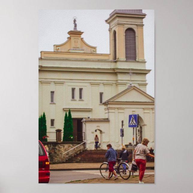 Affiche Biélorussie Volkovysk Vawkavysk Architecture (Devant)