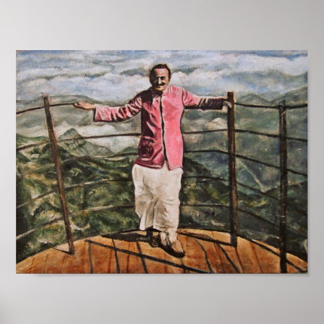 Affiche Bien-aimé Meher Baba (Devant)