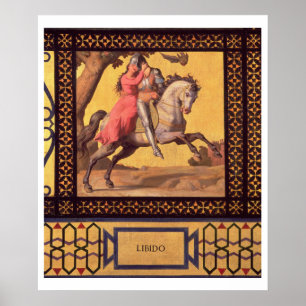 Affiche Bien et mal : Libido, 1832 (détail de 89709) (huil