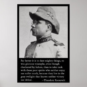 Affiche Bien meilleur il est d'oser des choses puissantes