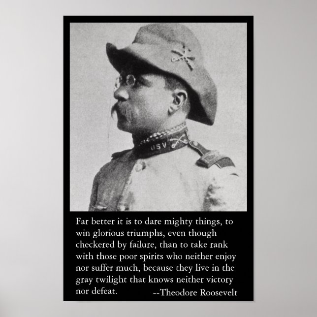 Affiche Bien mieux, c'est d'oser des choses puissantes. (Devant)