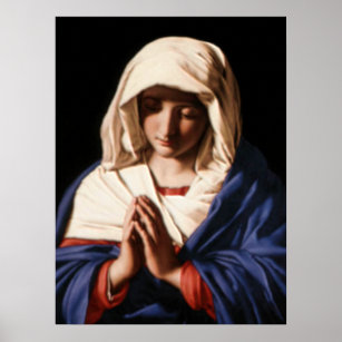 Affiche Bienheureuse Vierge Marie - Mère de Dieu